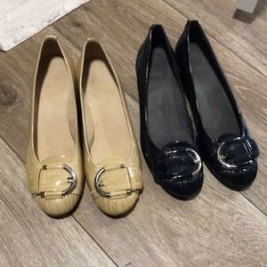 2 pairs wedges Stuart Weitzman 6.5